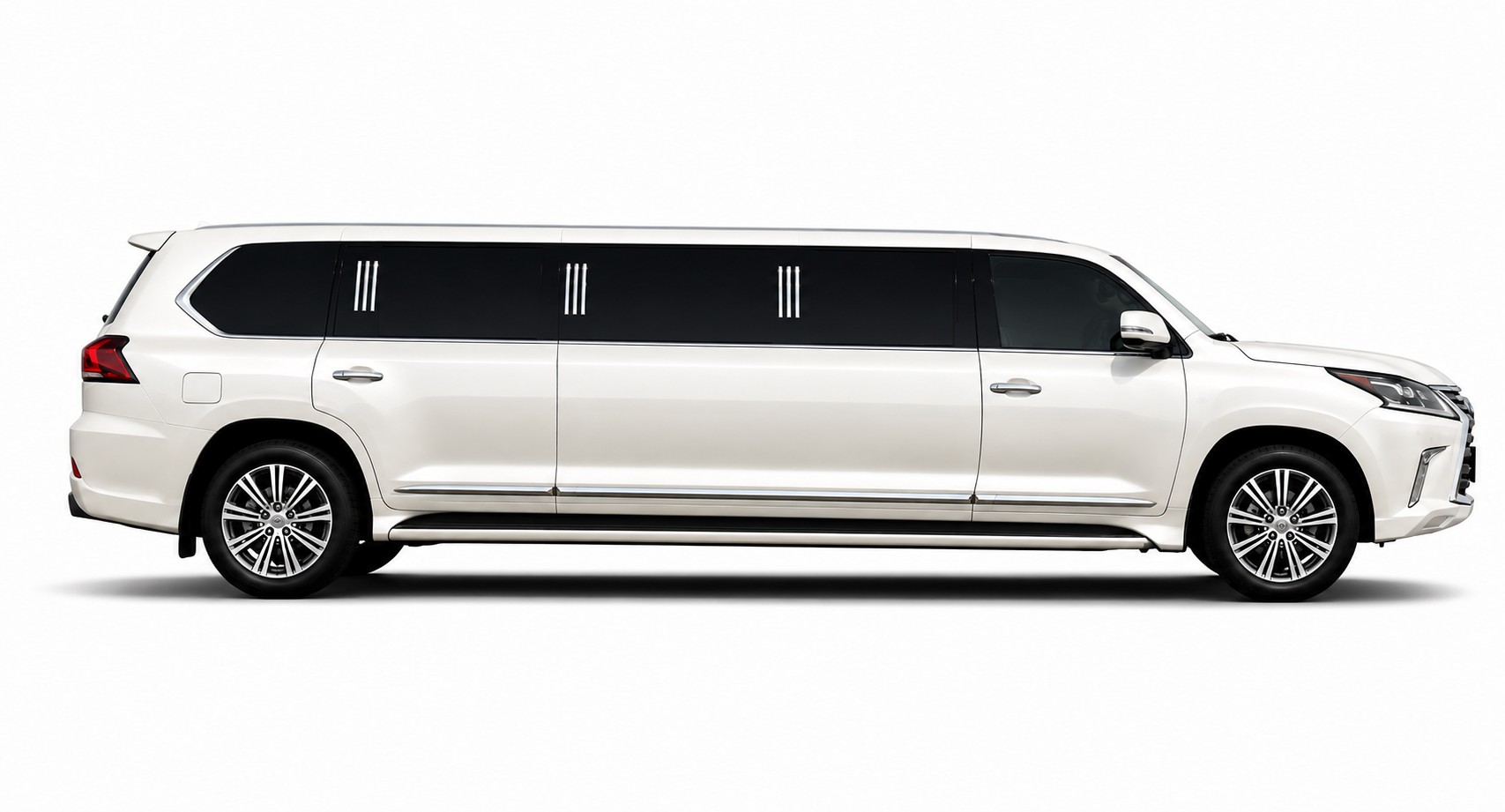 Lexus 570 Stretch Limousine Punta Cana airport transfer vehicle